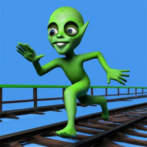 Alien Subway Runner Online Arcade Game