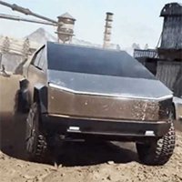 Cyber Car Platform Adventure