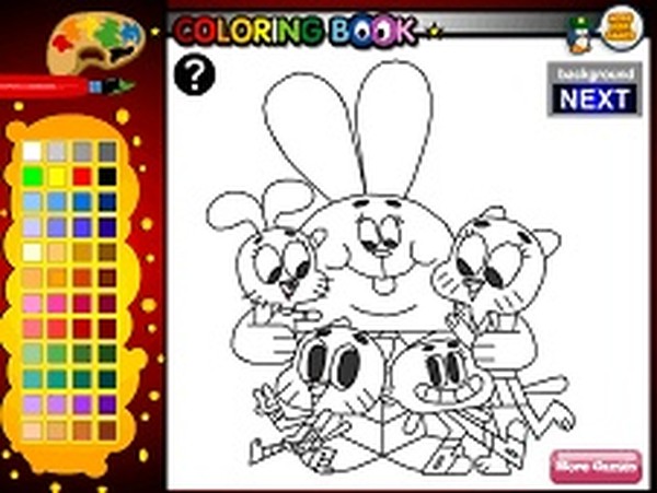Gumball Coloring Fun