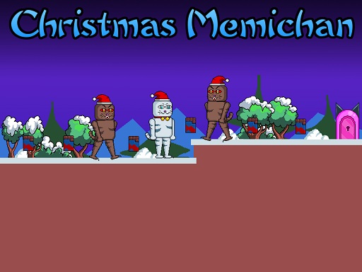 Christmas Memichan Online Arcade Game