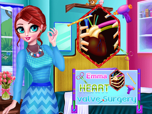 Emma Heart Valve Surgery Game - Doctor Dress Up Game