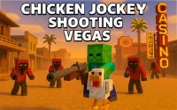 Chicken Jockey Shooting Vegas: Pixel Action Precision Arcade Game