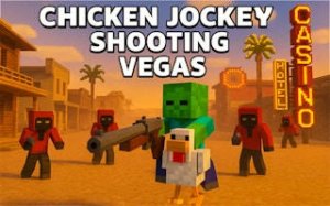 Chicken Jockey Tag: Pixel Arcade