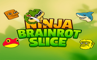 Ninja Brainrot Slice - Endless Arcade Game