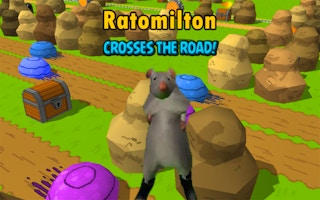 Ratomilton Crosses The Road - Arcade Adventure Game