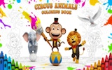 Circus Animals Coloring Book: Kids Creative Fun