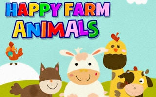 Happy Farm Animals - Toddler Learning Game