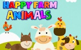 Happy Farm Animals - Toddler Learning Game