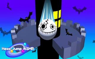 Hexa Jump ASMR - Spiral Ball Drop Arcade Game