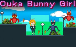 Ouka Bunny Girl: Bunny Adventure Platformer Online Game - Arcade Game