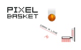 Pixel Basket: Line Drawing Arcade Game
