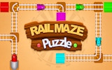 Rail Maze Puzzle: Track Switch Challenge