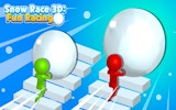 Snowball Runner: Winter Arcade Race