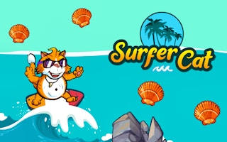 Surfer Cat - Wave Riding Adventure Game