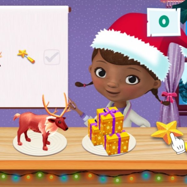 Doc McStuffins Christmas Puzzle Game