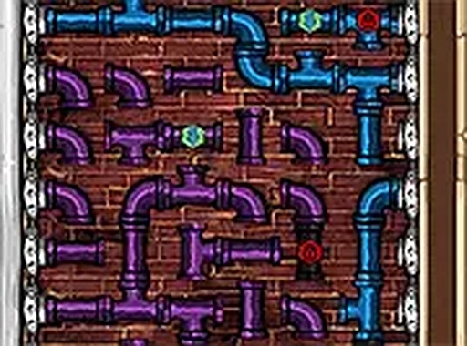 Flow Link Pipe Puzzle