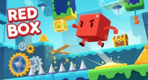 Red Box Platform Game Online Arcade Game